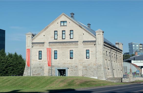 External view of the Museum of Estonian Architecture in the city centre of Tallinn, Estonia