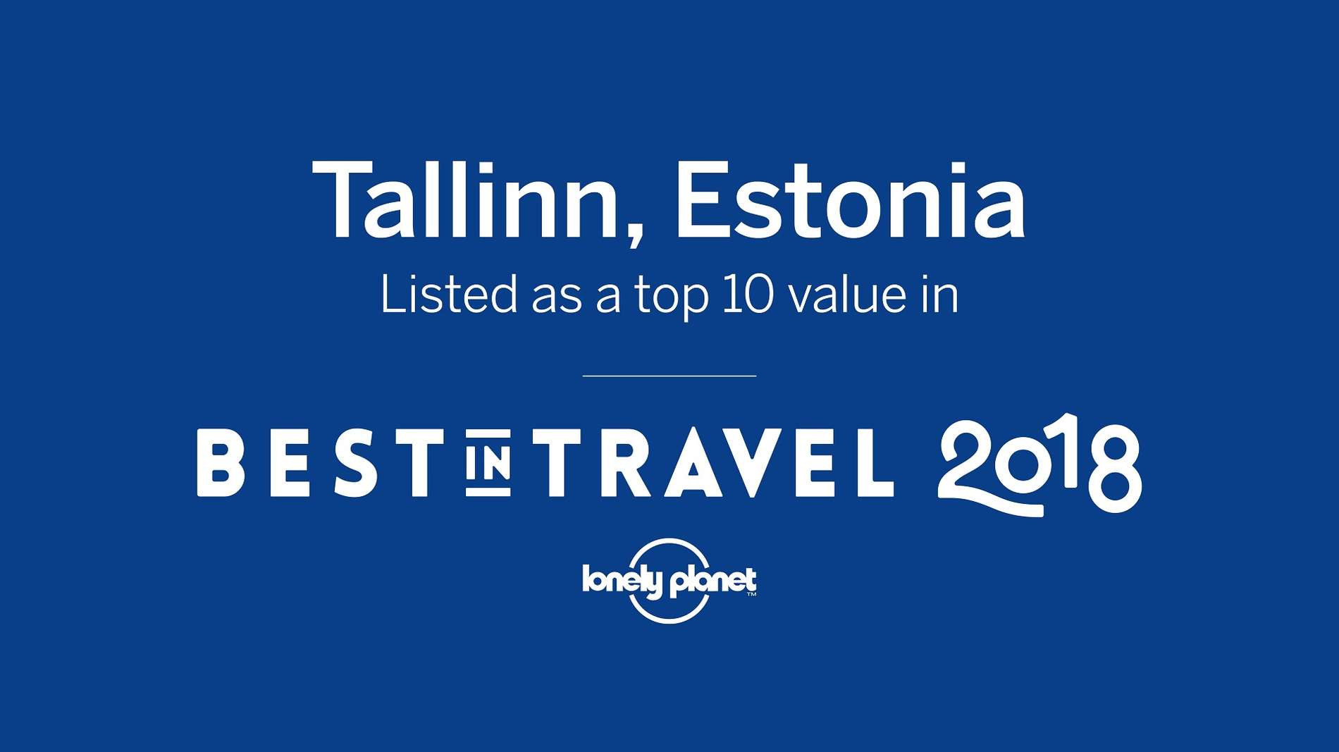 Lonely Planet Best In Travel TIK