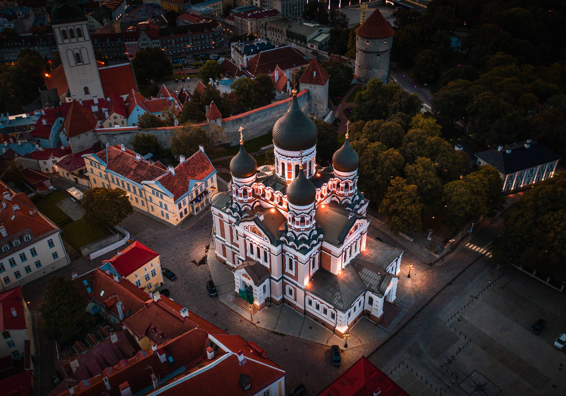 Aleksander Nevski katedraal Toompeal, Tallinnas Foto: Filippo Cesarini 