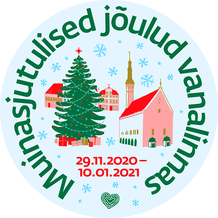 Visit Tallinna jõulukampaania 2020 empleem
